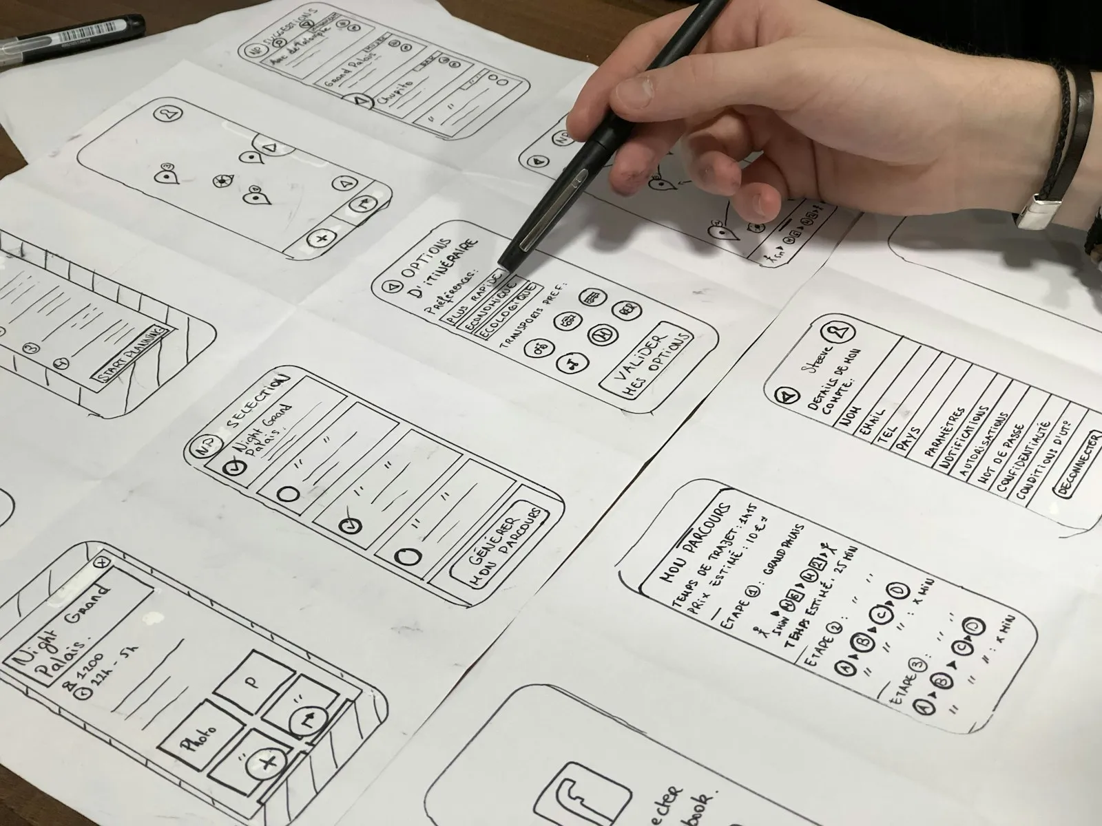 Job seeker planning a junior product designer application