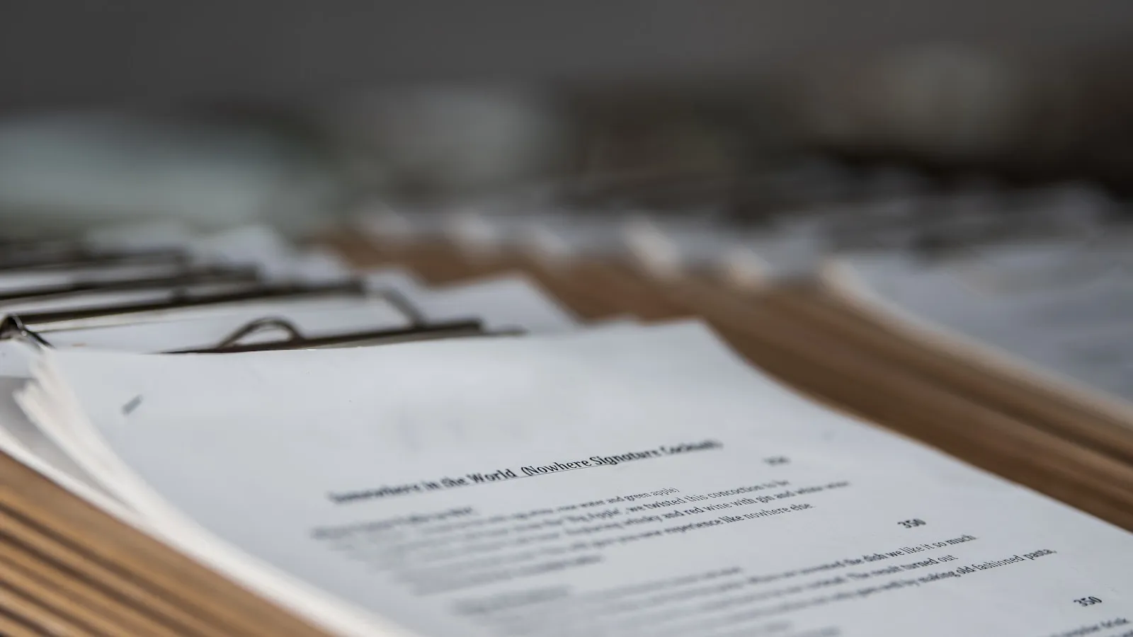 Job seeker planning a records coordinator application