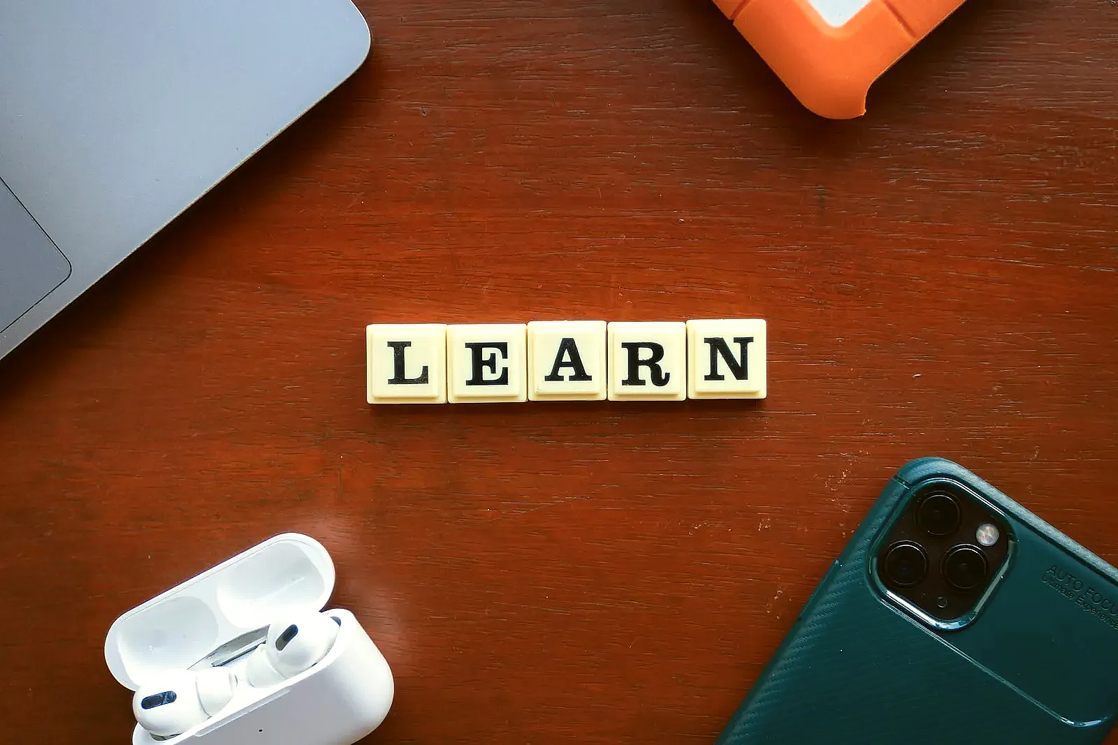 A professional learning new tools through an online course.