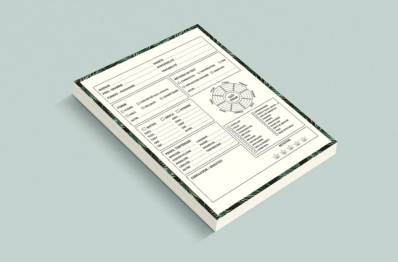 A planning worksheet organizing work history, projects, and skills for a master resume.