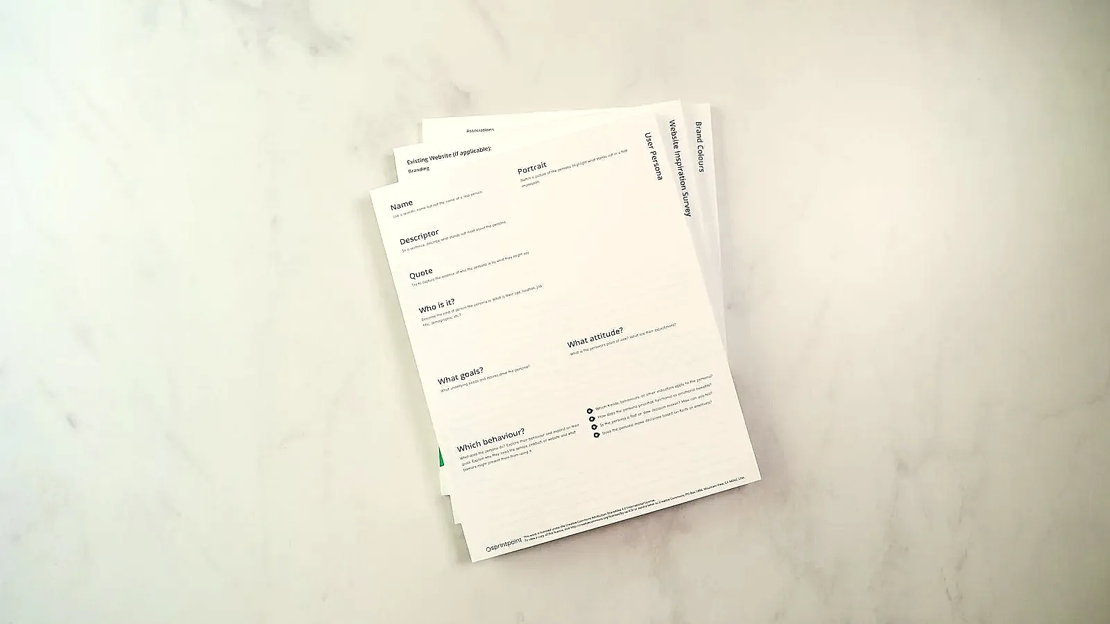 Performance review notes being used to write resume bullet points.