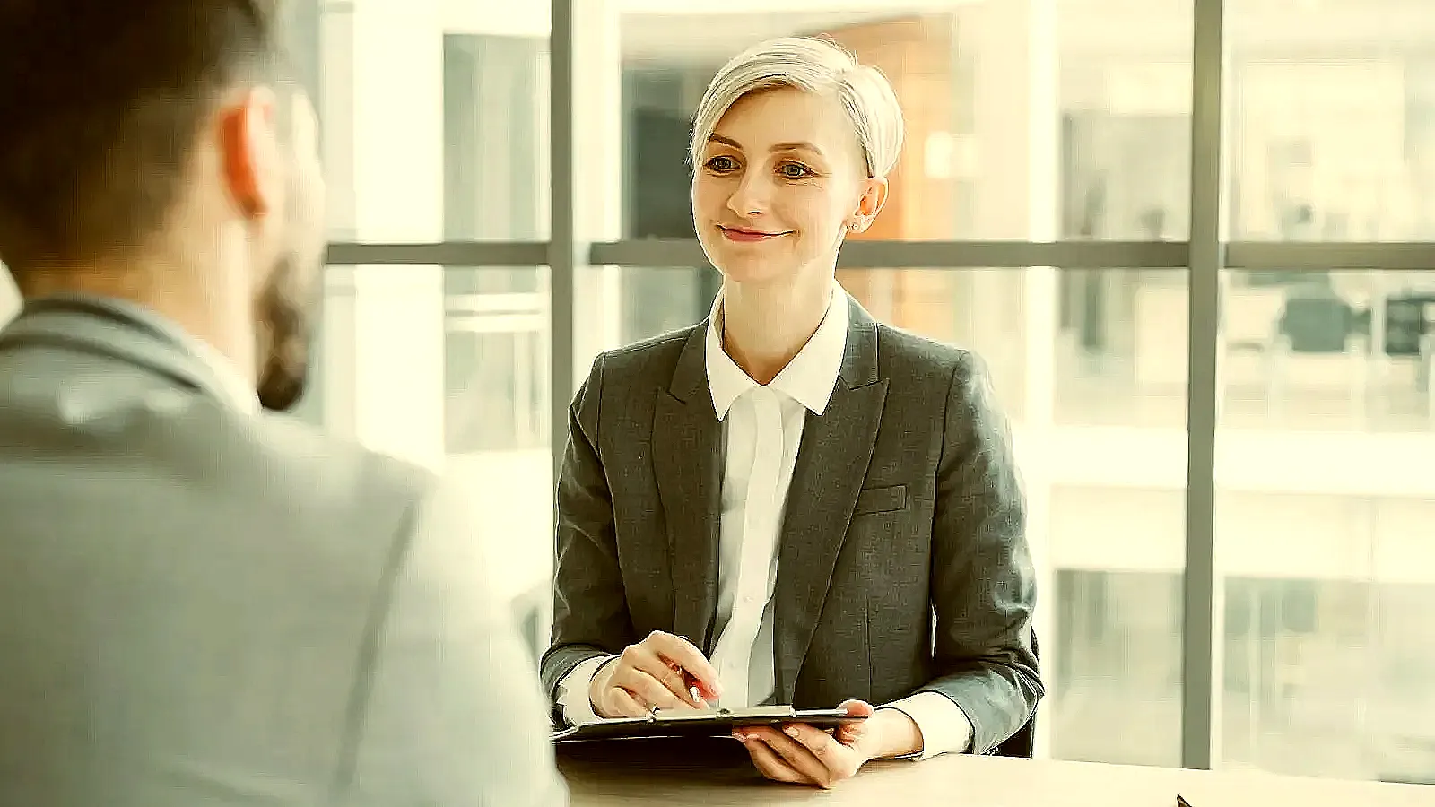 A candidate preparing concise interview answers for common resume concerns.